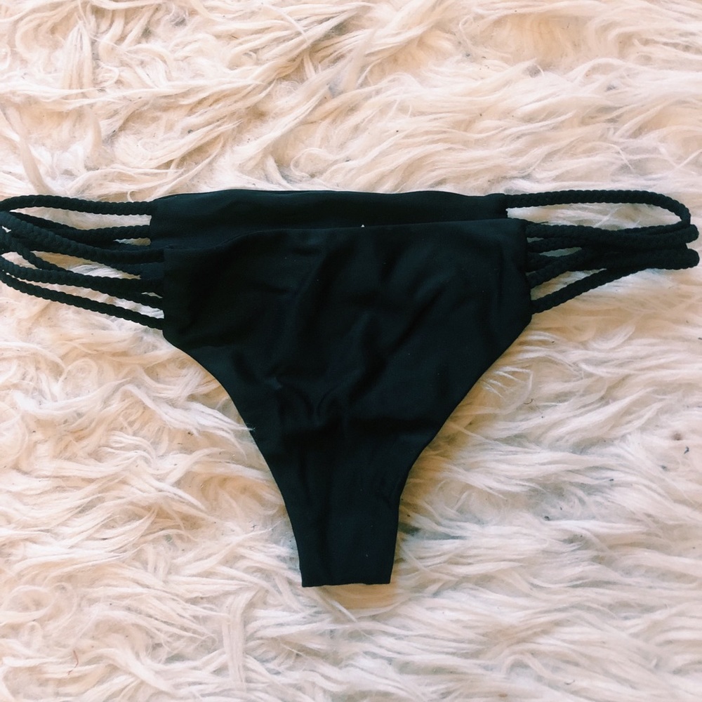 Stone Fox Swim Black Bottoms
